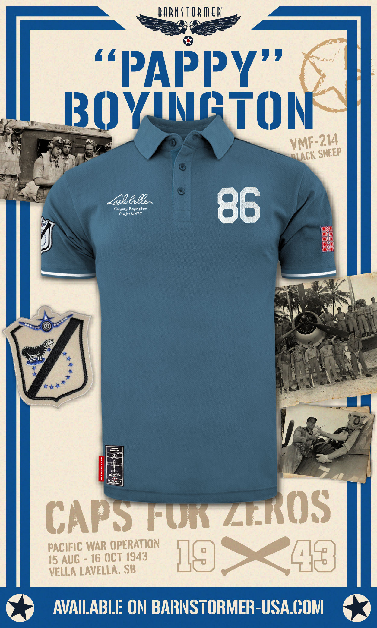 Barnerstormer Pappy Boyington Barnerstormer Pappy Boyington