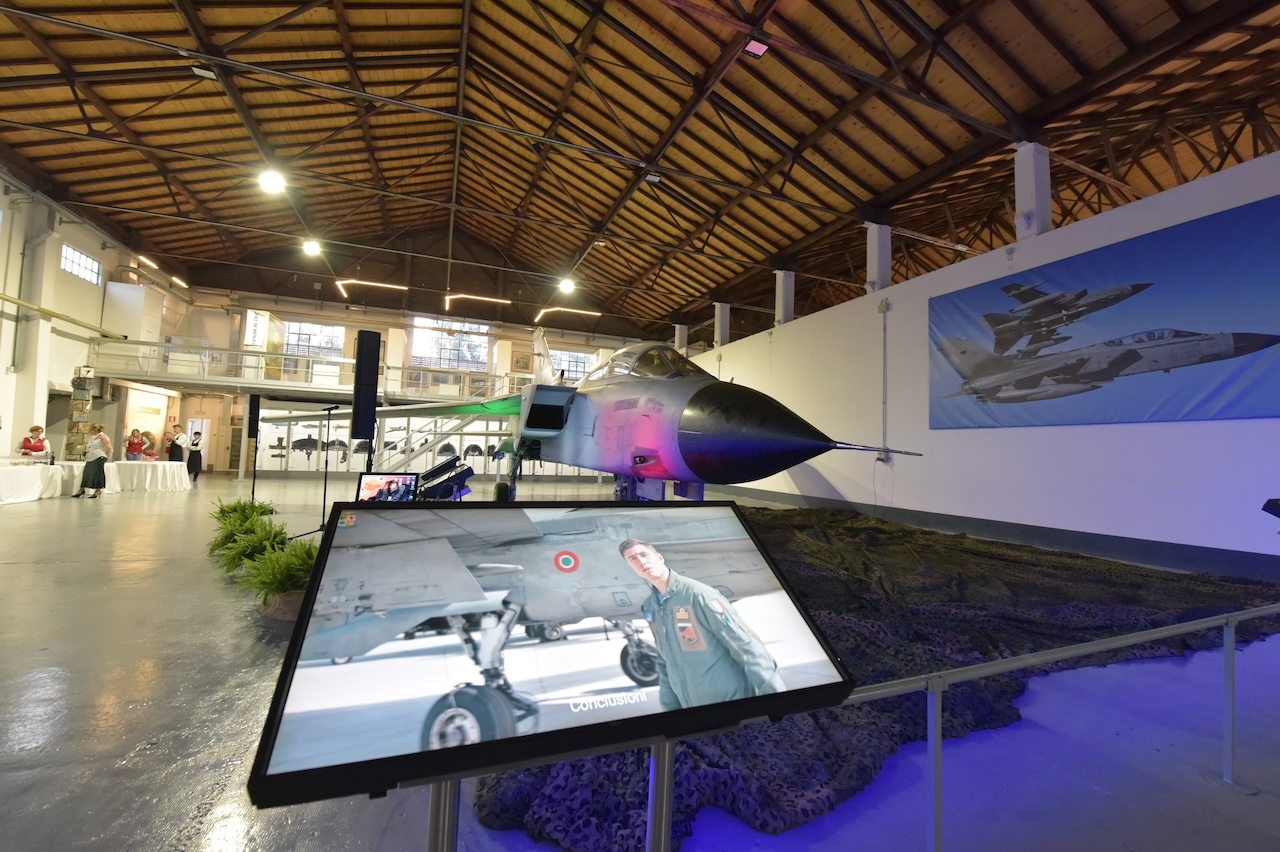 Volandia Park and Flight Museum Unveils Italian Air Force Tornado IDS 10 Volandia Tornado IDS MM7057
