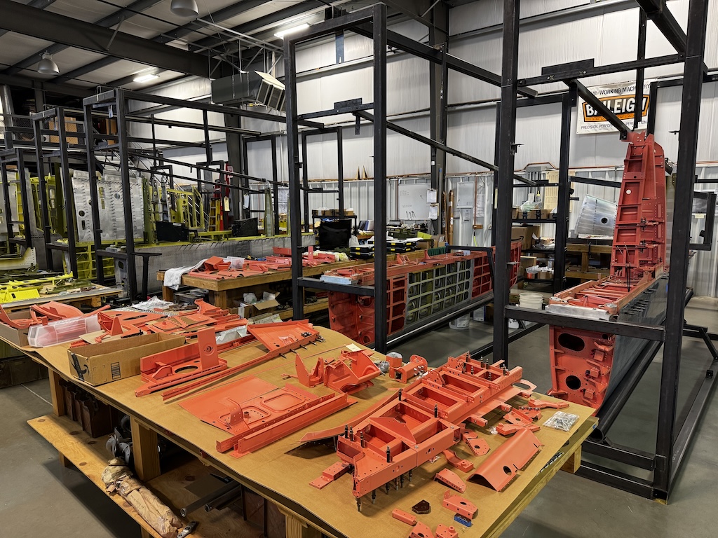 Vultures Row Aviation’s F4U Corsair Restorations Update 21 Voltures Row Corsair Wings and parts