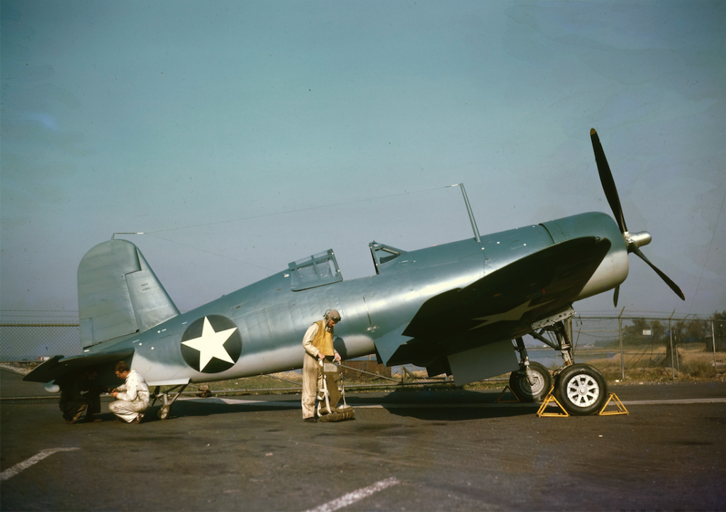 The First Production Vought-Sikorsky F4U-1 Corsair 12 Vought Sikorsky F4U 1 Corsair Bu. No. 02170