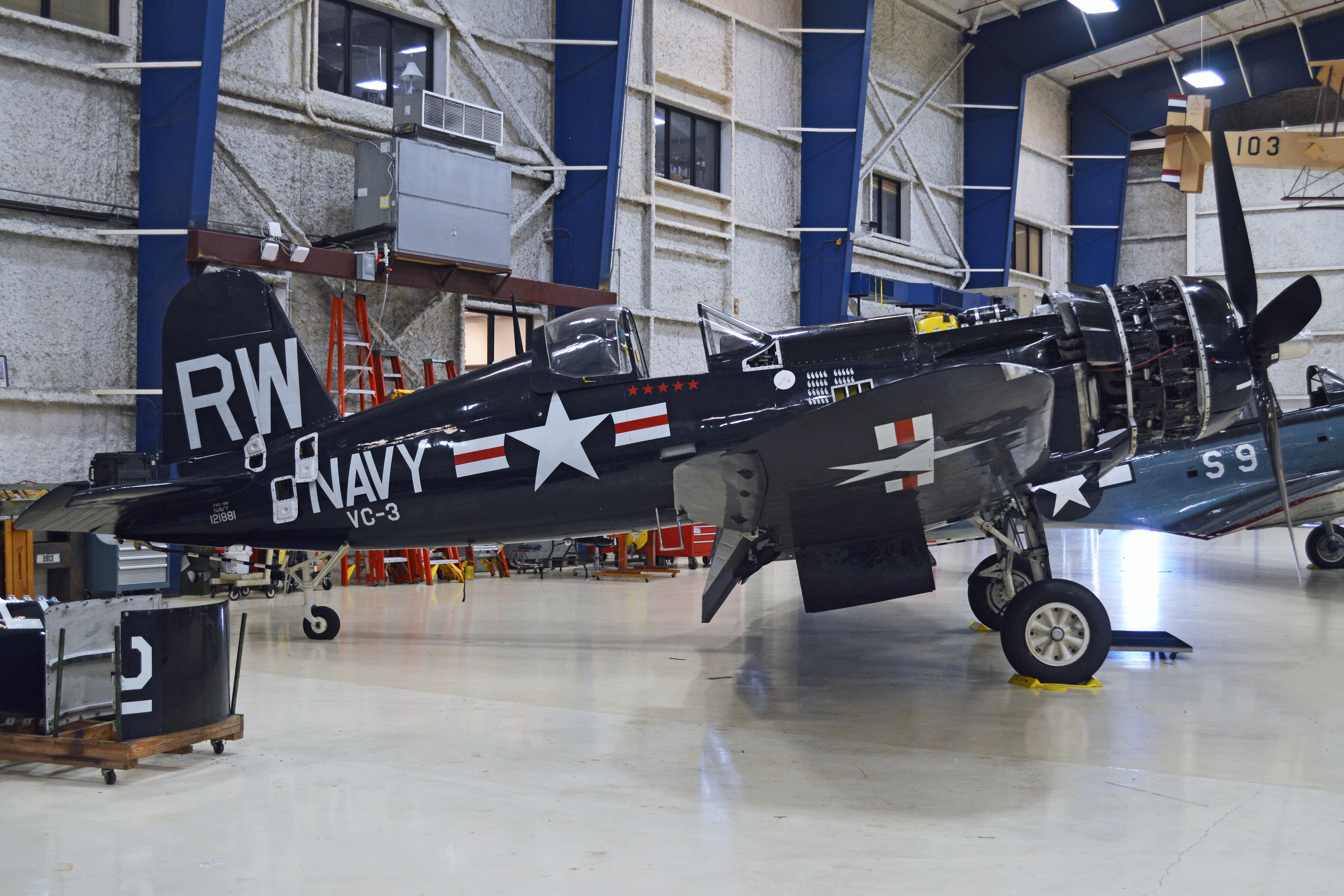 Thunder Over Michigan Adds Twelfth Corsair 10 Vought F4U 5NL Corsair ‘121881 RW 21’ NX43RW 40322599182