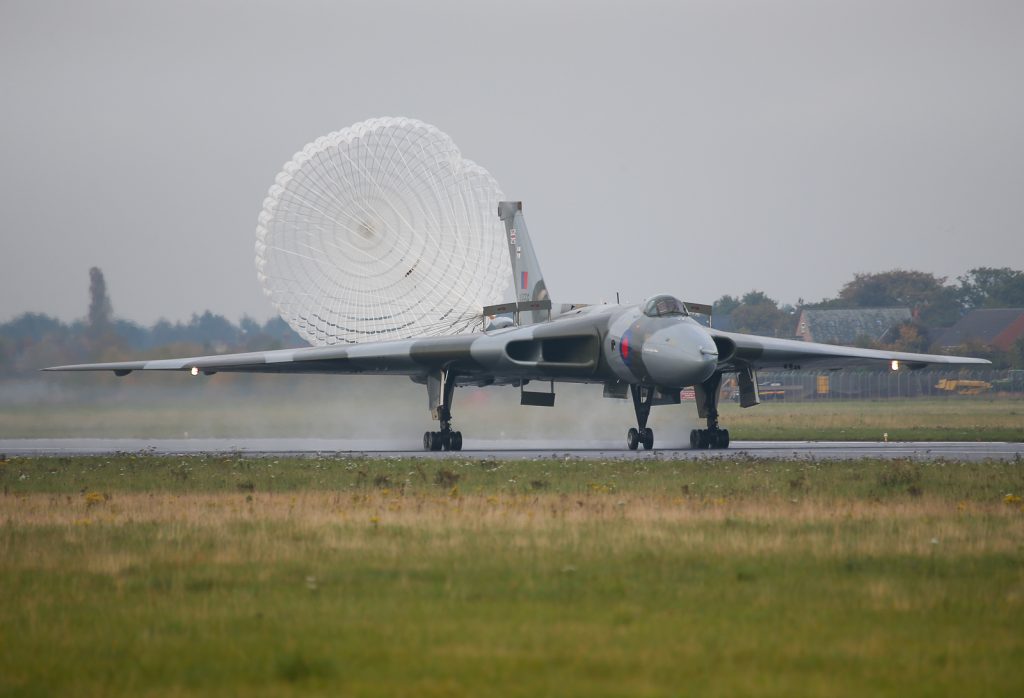 New Chief Executive Named for Vulcan to The Sky Trust 10 Vulcan Last Flight Doncaster Re Edits 6 Steven Comber photo XH558 Final Flight October 28 2015