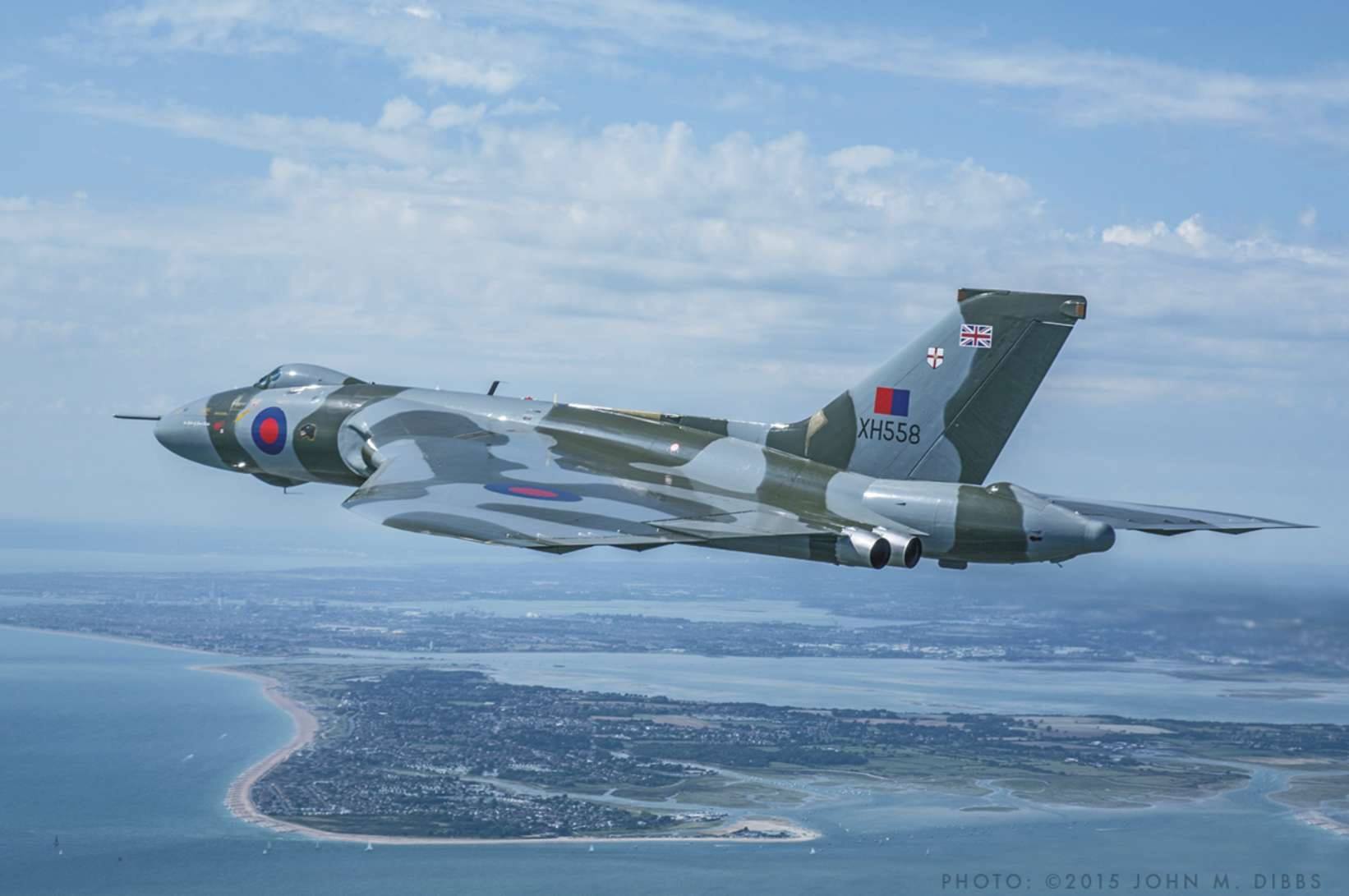 Avro Vulcan XH558 – Tenth Anniversary of the Final Flight 10 Vulcan XH558 By John Dibbs