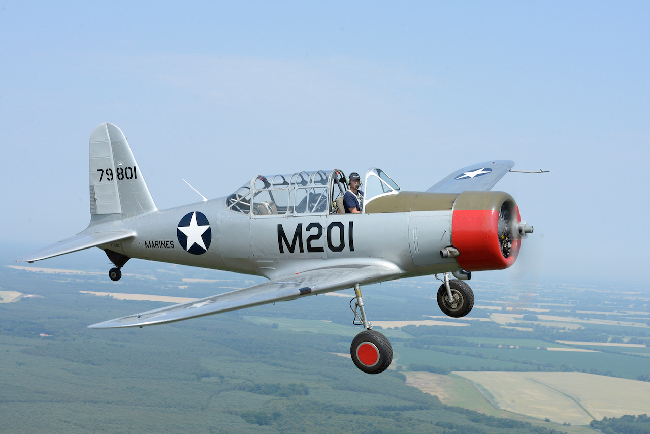 Oostwold Airshow: “TIME FLIES!” 11 Vultee BT 13, picture oostwold airshow