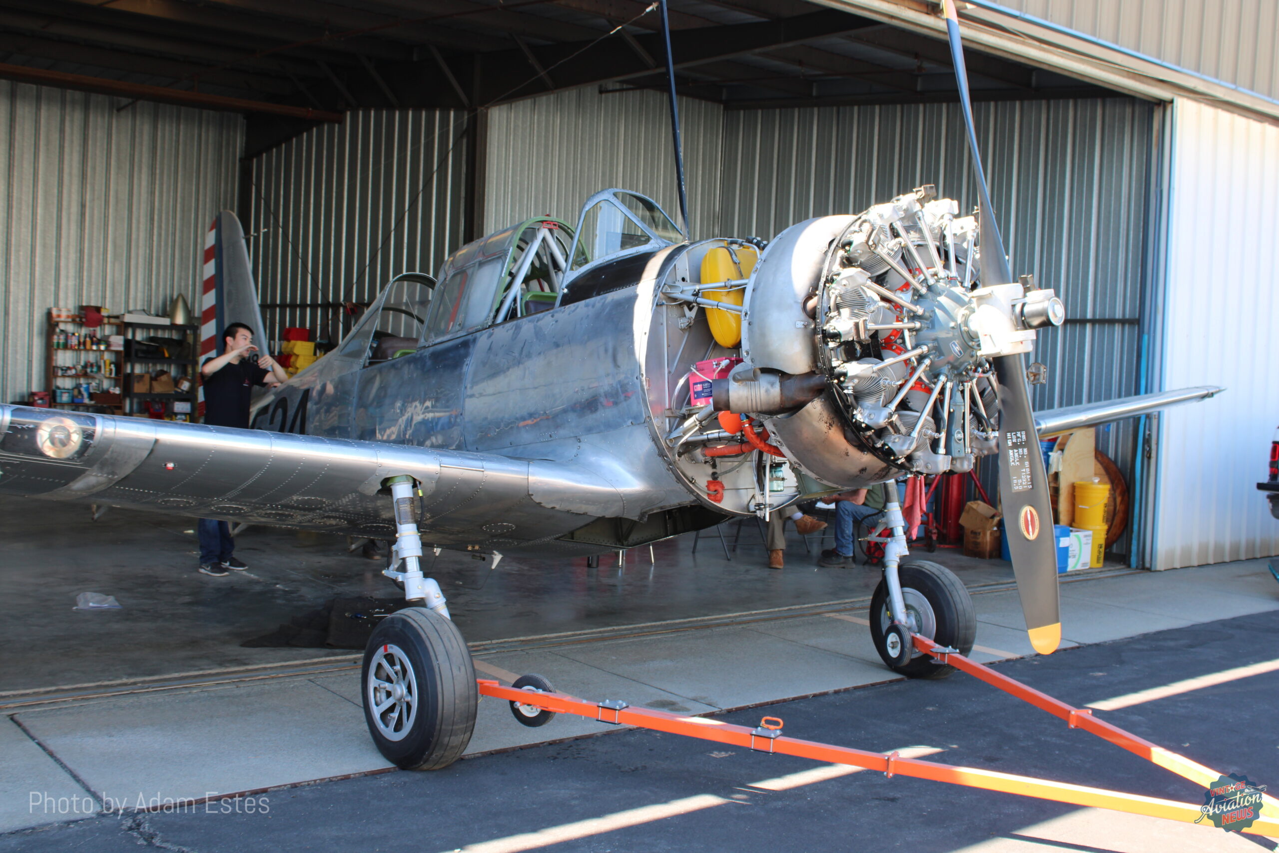 Update on the Restoration of Vultee BT-13 “Annie” 14 Vultee bt 13 Annie Valiant effort 002 1 scaled