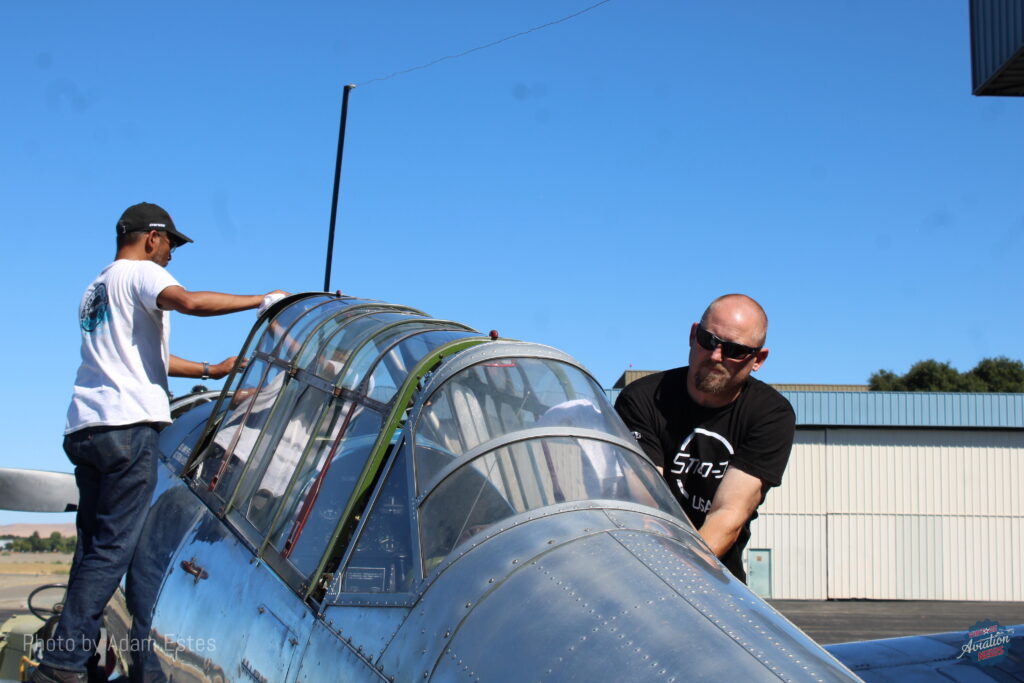 Update on the Restoration of Vultee BT-13 “Annie” 10 Vultee bt 13 Annie Valiant effort 003 1