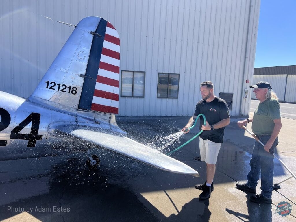 Update on the Restoration of Vultee BT-13 “Annie” 13 Vultee bt 13 Annie Valiant effort 004 1