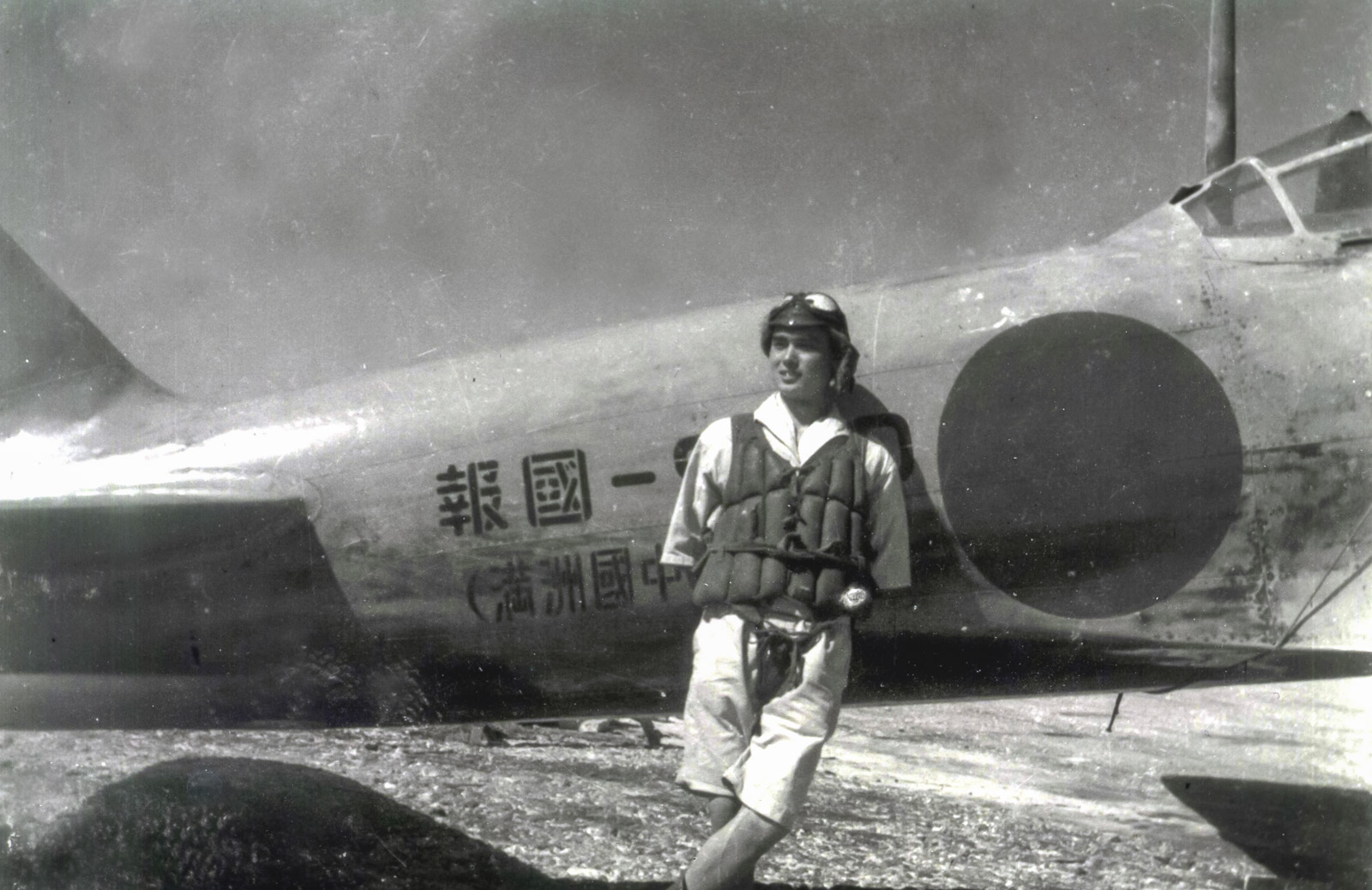 The Military Aviation Museum's A6M3 Zero 44 W2Pp57d Japanese pilot poses by Zero fighter via Don Troiani collectionsmall
