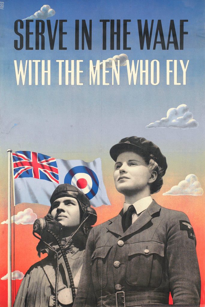 Today in Aviation History: Formation of Britain’s Women’s Auxiliary Air Force 12 WAAF Recruitment poster