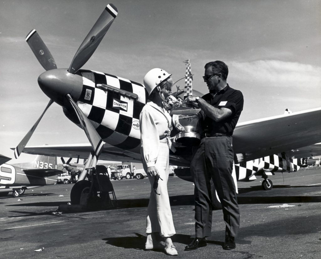 Historic Transcontinental Racer P-51 Mustang for Sale 14 WD 1965 Harolds Club win Walt Ohlrich Collection