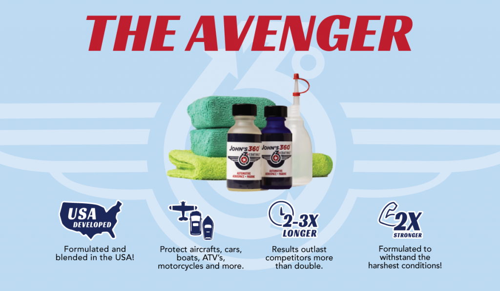 Introducing John’s 360º Coatings Avenger 10 WD EBlast100919