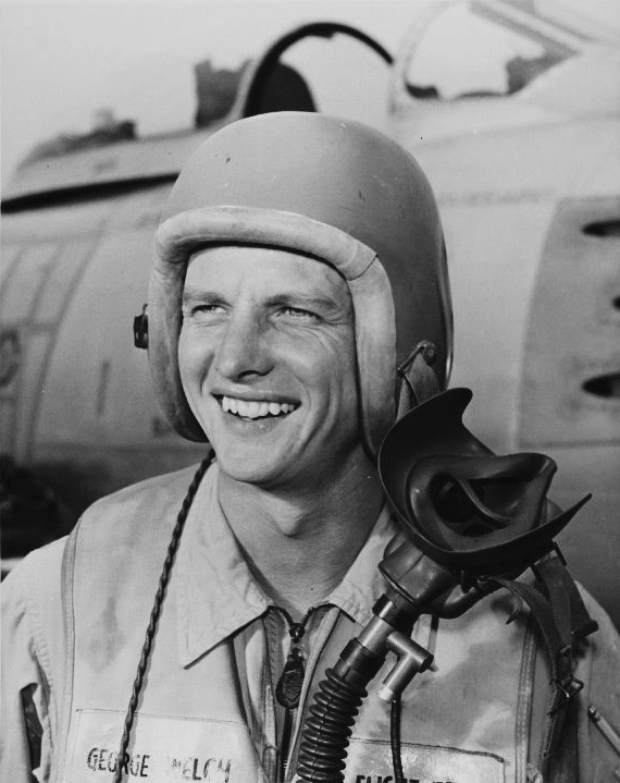 Today in Aviation History: First Flight of The North American Aviation XP-86 16 WELCH George S. Test Pilot North American Aviation with F 86 Sabre 2