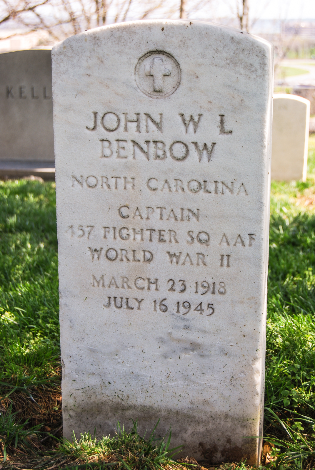 Tragedy Over Nagoya 19 WN Arlington National Cemetary John Benbow