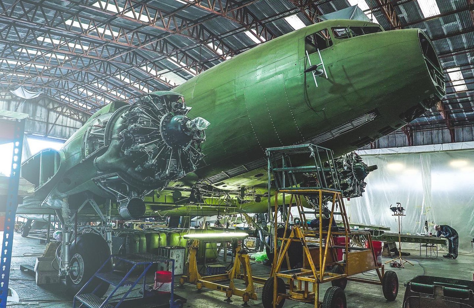 ‘Night-Fright’ D-Day Veteran C-47 – Restoration Update 10 WN28