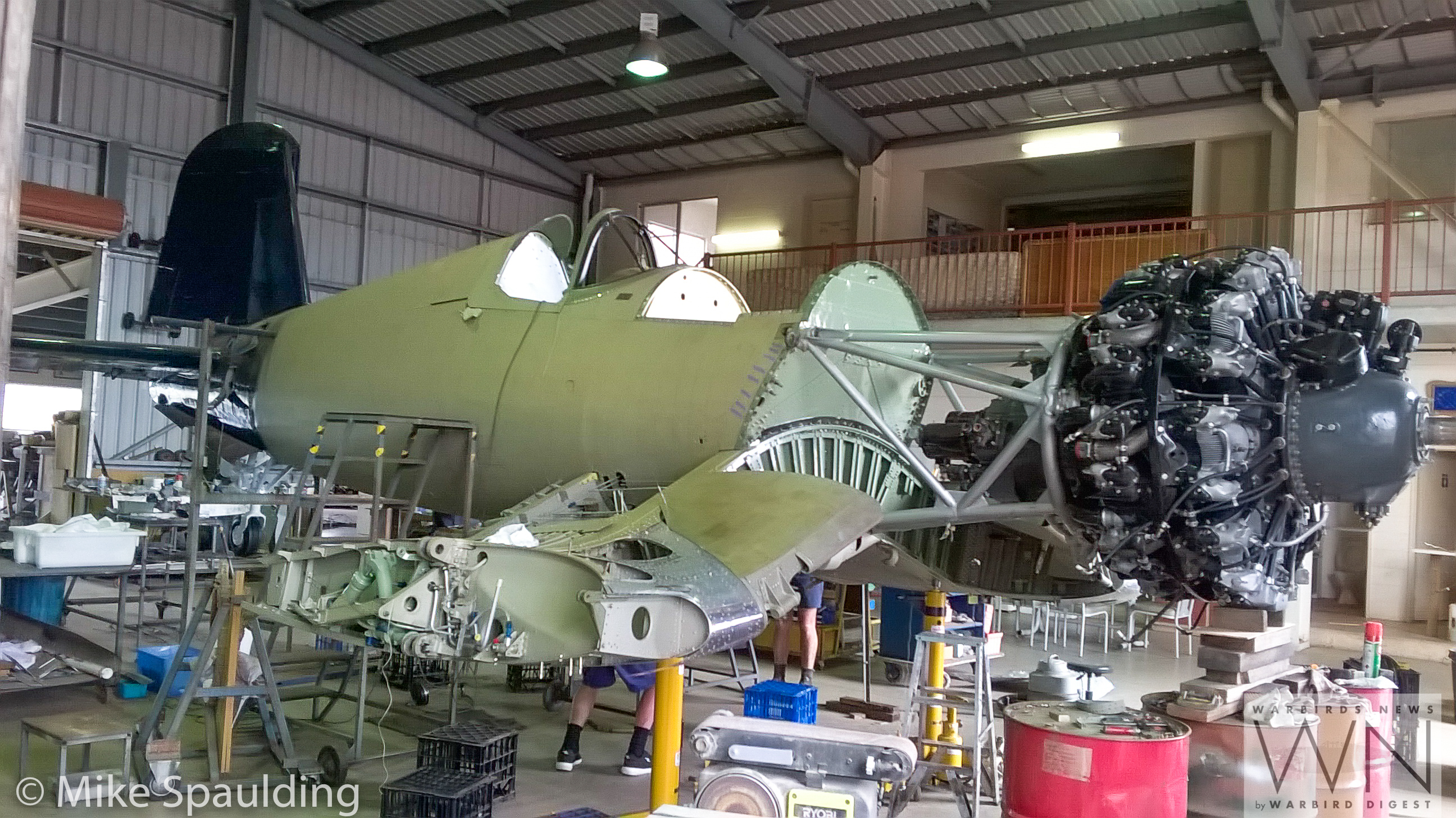 F4U-1D Corsair Restoration Update Downunder 11 WP 20170731 13 44 25 Pro