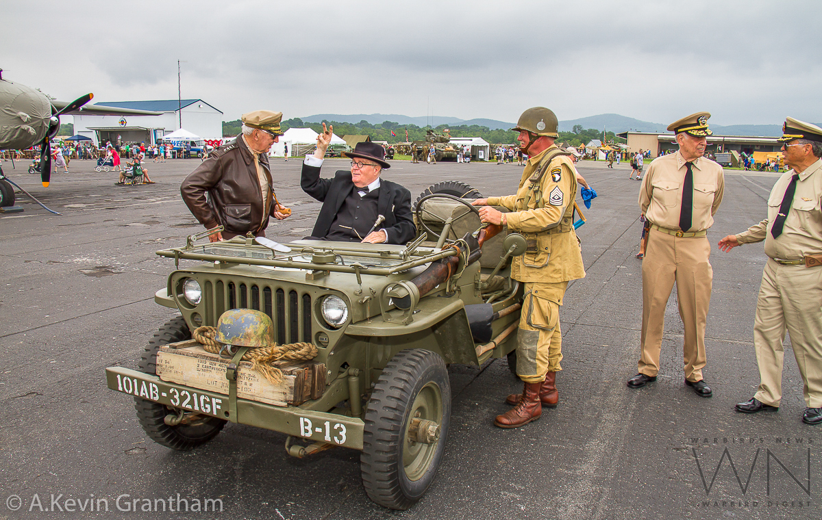 WWII Weekend at the Mid-Atlantic Air Museum - Air Show Report 10 WW II Canon 2 of 85