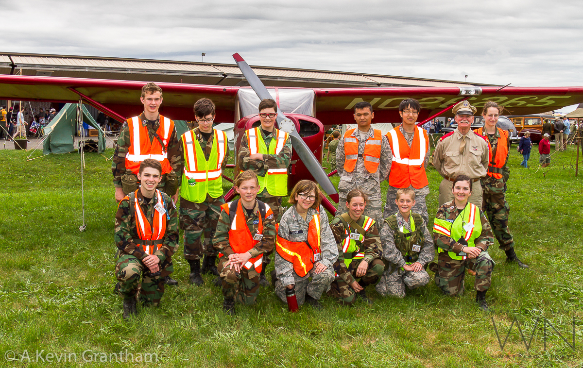 WWII Weekend at the Mid-Atlantic Air Museum - Air Show Report 30 WW II Canon 71 of 85