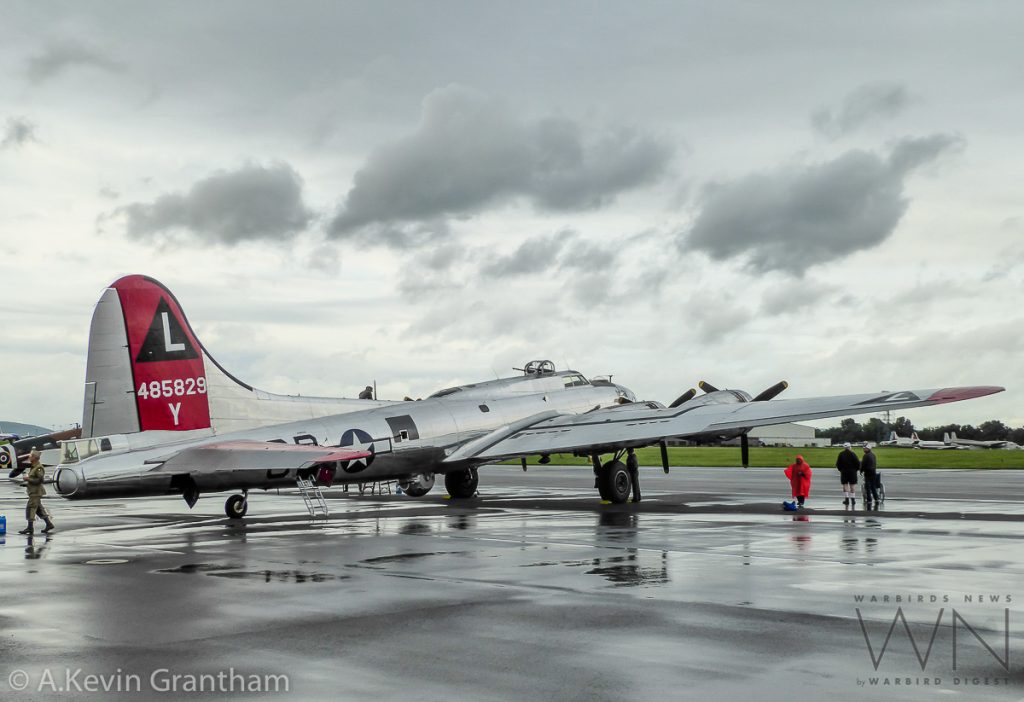 B-17G Flying Fortress “Yankee Lady” Joining the TBM Gathering 12 WW II Lumix 16 of 25