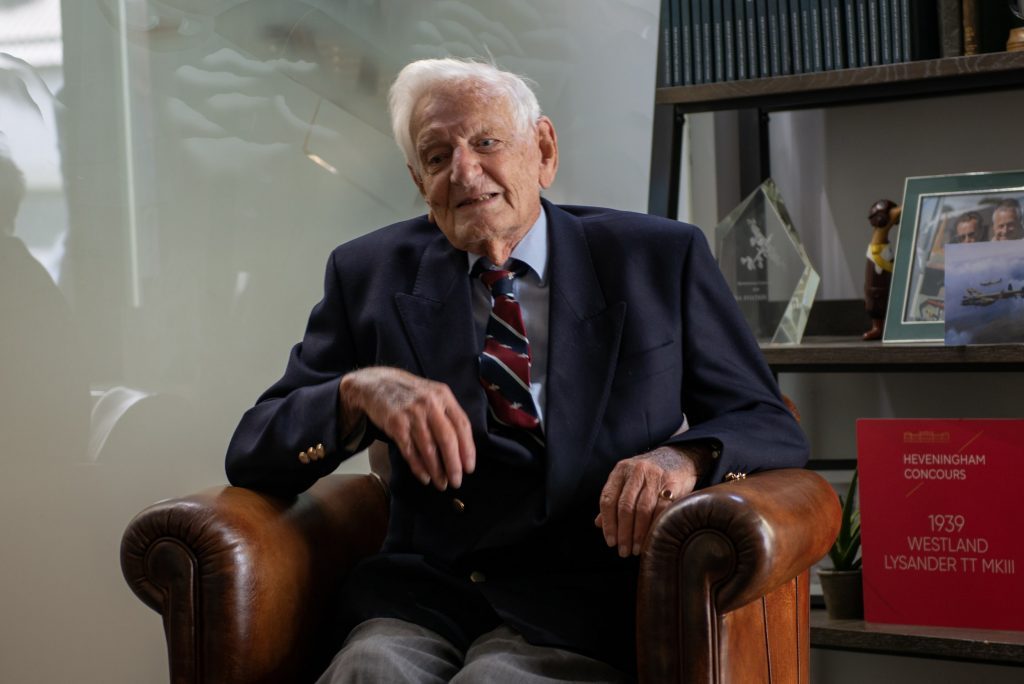 WWII Hawker Typhoon Veteran Has Dream Flight Fulfilled 11 WWII RAF Pilot Bernard Gardiner