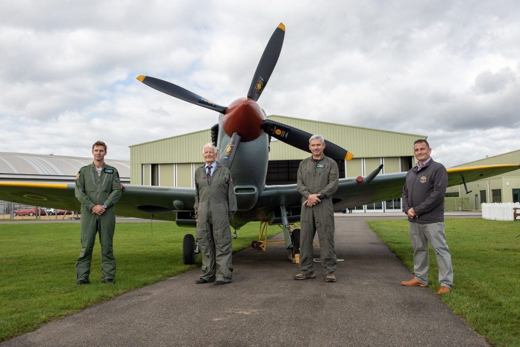 WWII Hawker Typhoon Veteran Has Dream Flight Fulfilled 15 WWII RAF Pilot Bernard Gardiner 3