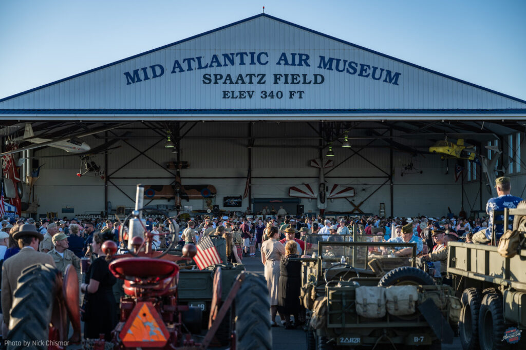 33rd Annual Mid-Atlantic Air Museum WWII Weekend 63 WWII Weekend Airshow Reading80617 1