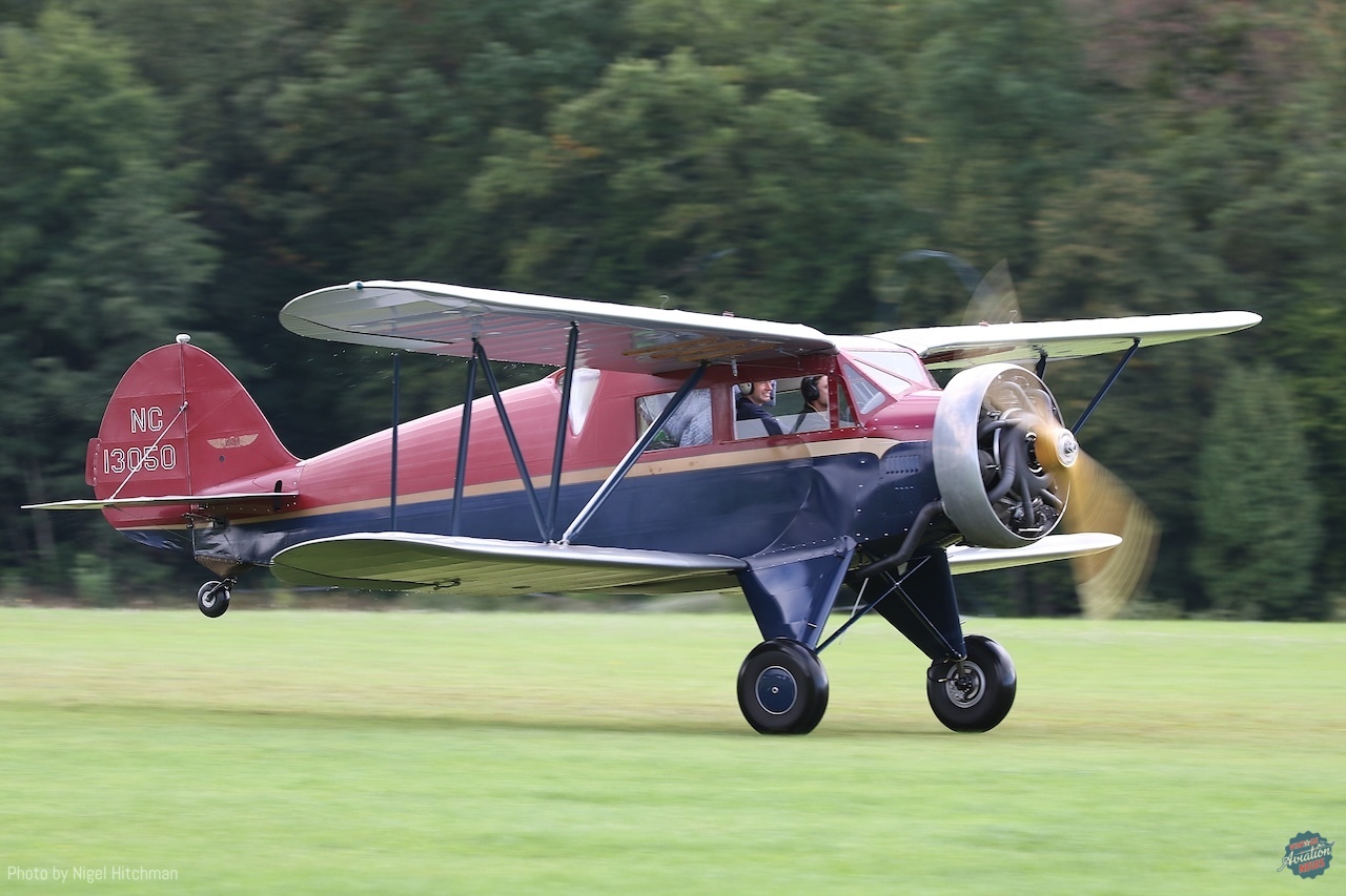 Hahnweide Old Timer Fly-In 2025 Part 2: A Spectacular Showcase of Vintage Aircraft 82 Waco UEC NC13050 7D2 8026