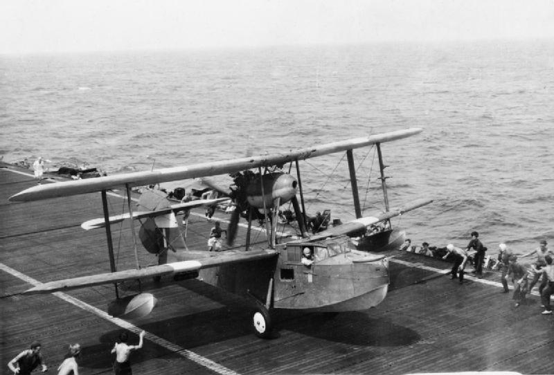 Today in Aviation History: First Flight of the Supermarine Walrus 13 Walrus carrier landing