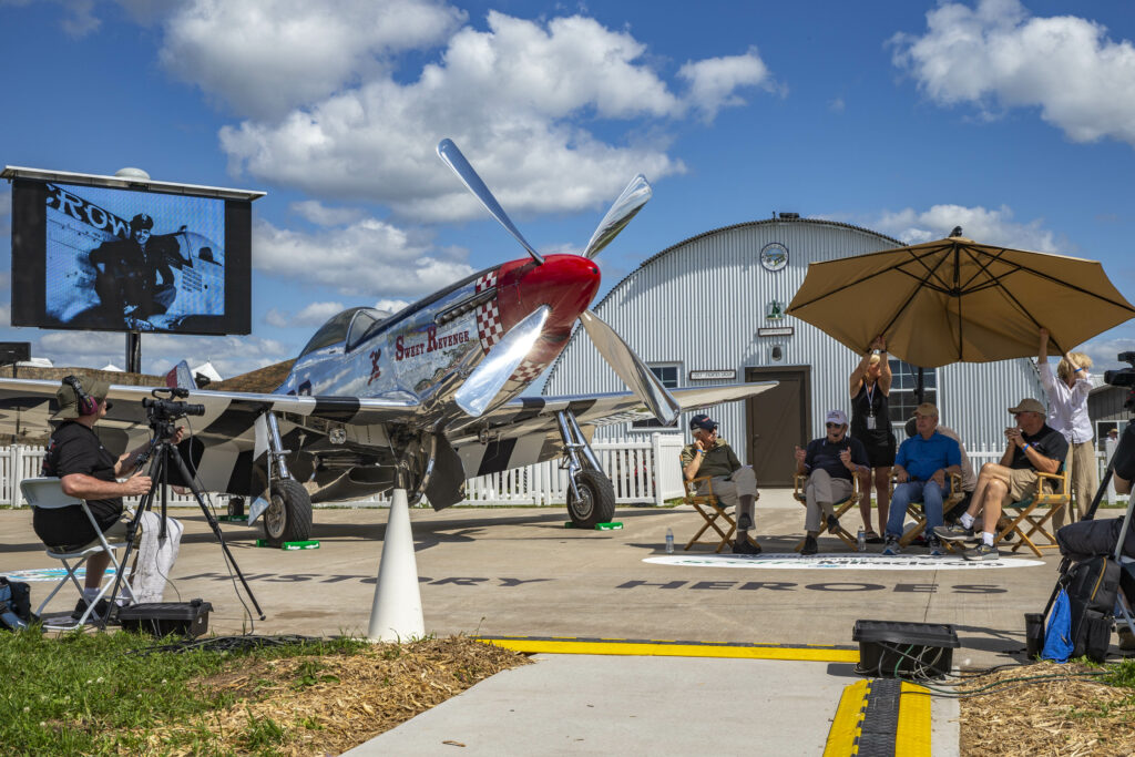 Warbird Highlights at AirVenture 2023 12 Warbirds in Review Bud Anderson 2019 by Chris Miller
