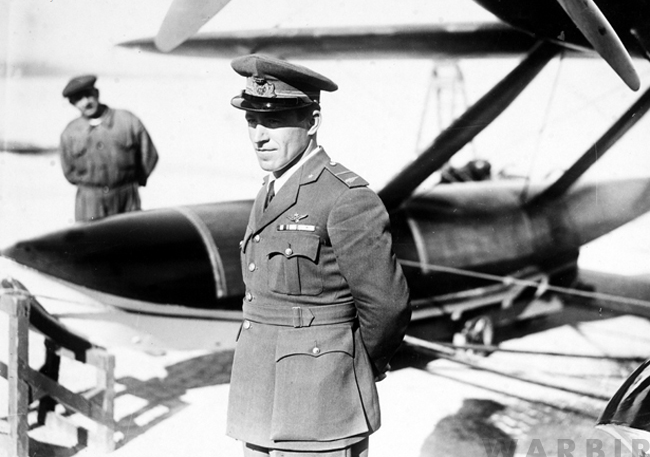 Today in Aviation History - Agello Sets World's Speed Record 11 Warrant Officer Francesco Agello Regia Aeronautica
