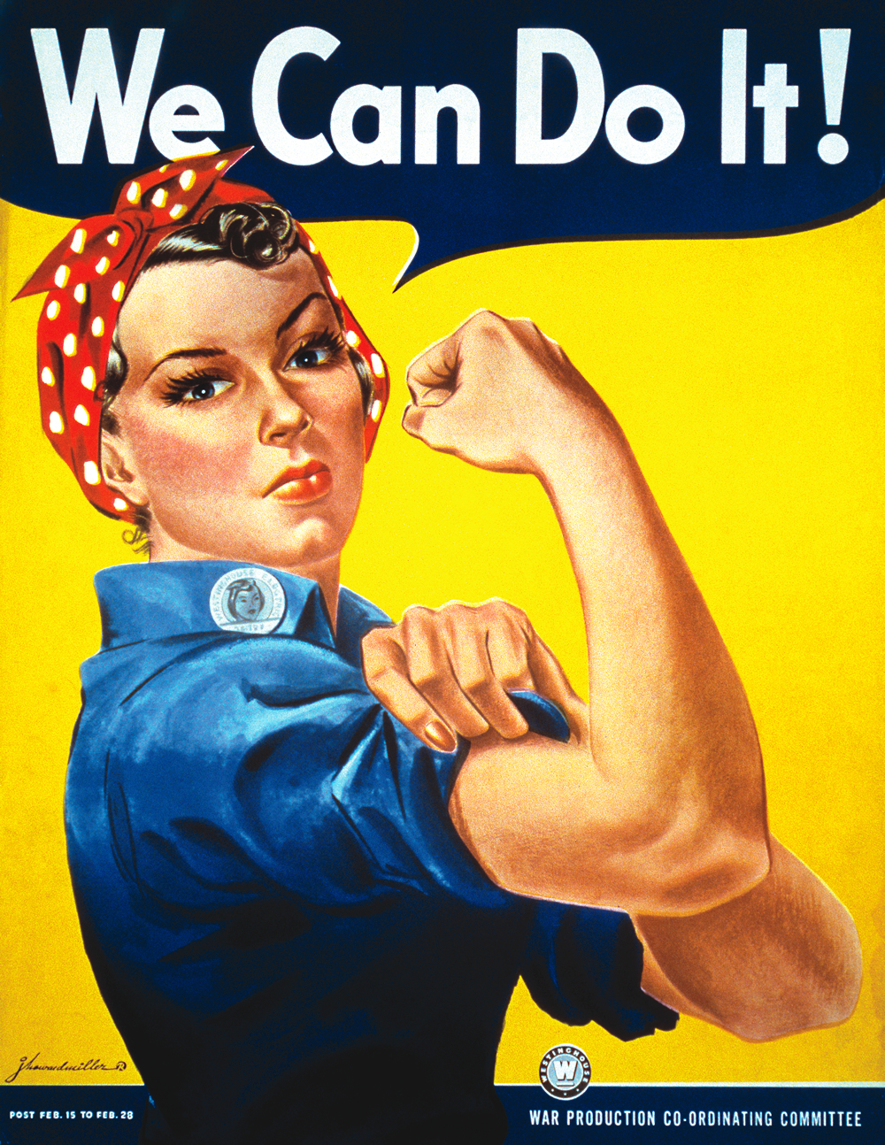 Rosie the Riveter Tribute - Flying Heritage & Combat Armor Museum - Feb.17th 10 We Can Do It