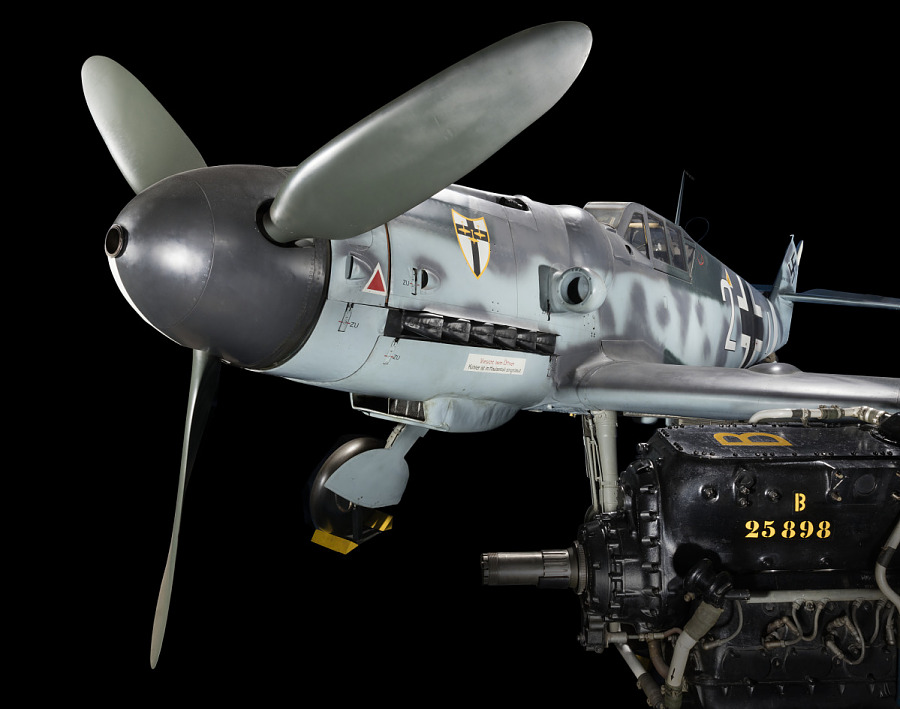 Smithsonian’s Bf 109 Unveils a Hidden Story of Resistance 57 Werknummer 160756 in the Smithsonian NASM