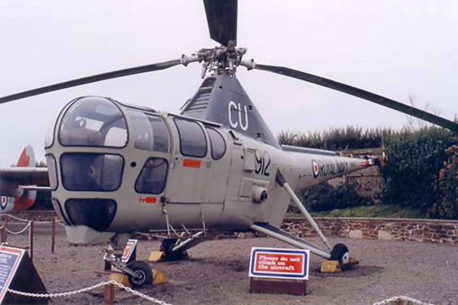 Westland Dragonfly Under Restoration Down Under 11 Westland built Dragonfly HR3 WG725 Cornwall Aero Park photo Mark Clayton