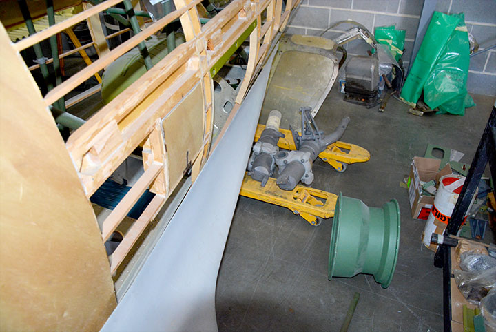 Boomerangs Downunder - A Restoration Report 15 Wing to fuselage fairings being manufactured for fitment to CAC Boomerang A46 90