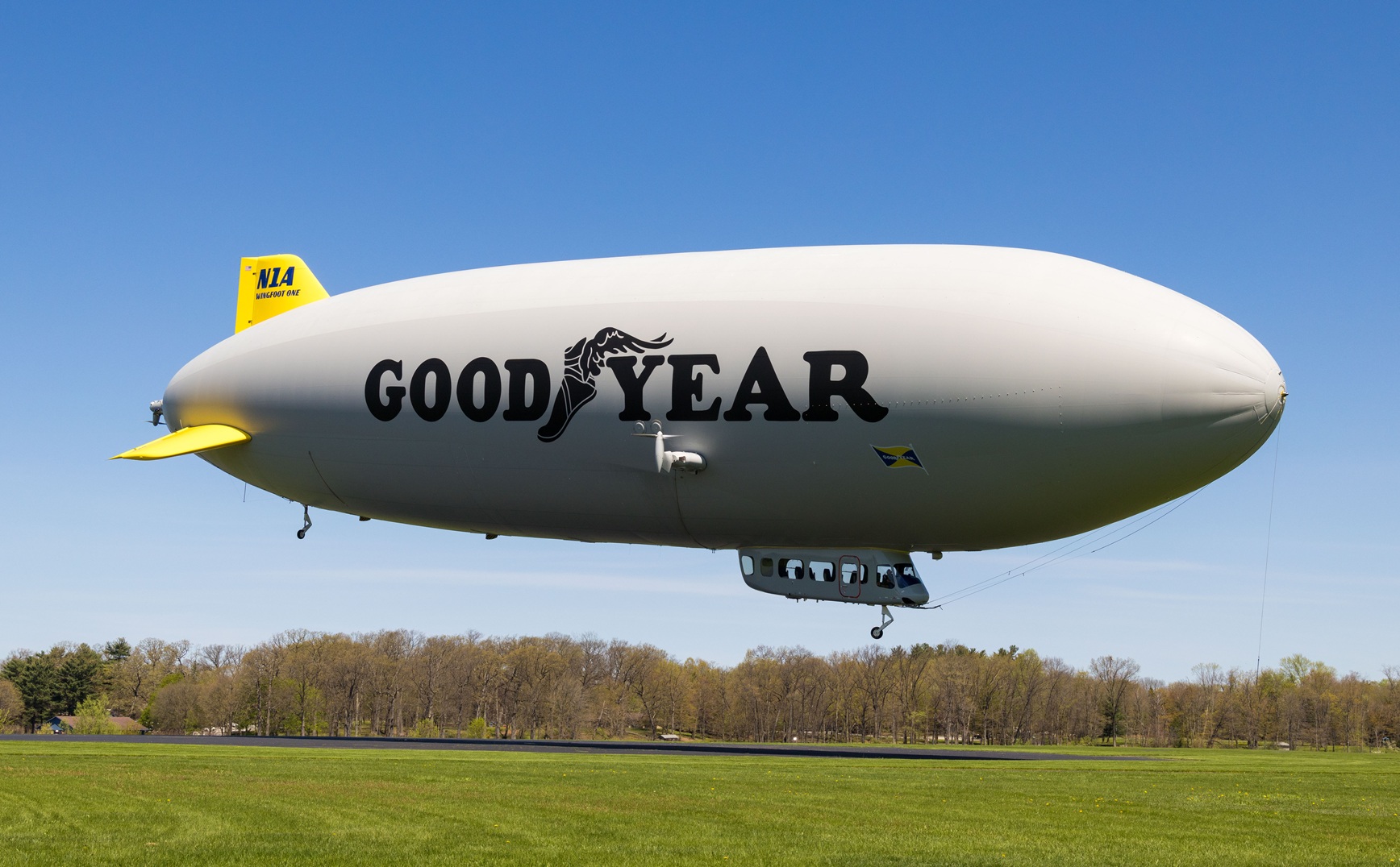 Goodyear Donates Last Remaining GZ20-Era Blimp Gondola to EAA Museum for New Children’s Exhibit 16 Wingfoot One Pilgram Wrap LOWRES April 2025 4119