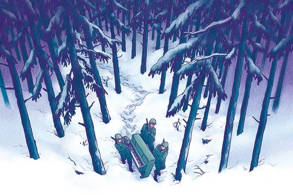 Melodies of War: Victory Vertical Pianos Take Center Stage at the Museum 11 World War II Pianos Bring Music into the Museum