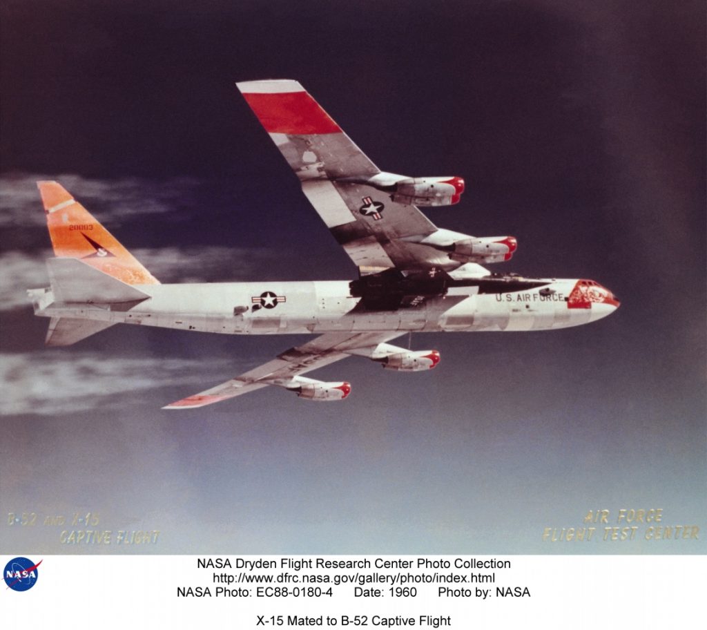 NASA's X-15: Original and Unaltered 1959 Documentary 10 X 15 Mated to B 52 Captive Flight