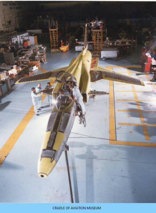 Today in Aviation History: First Flight of the Grumman X-29 11 X 29 production Bethpage