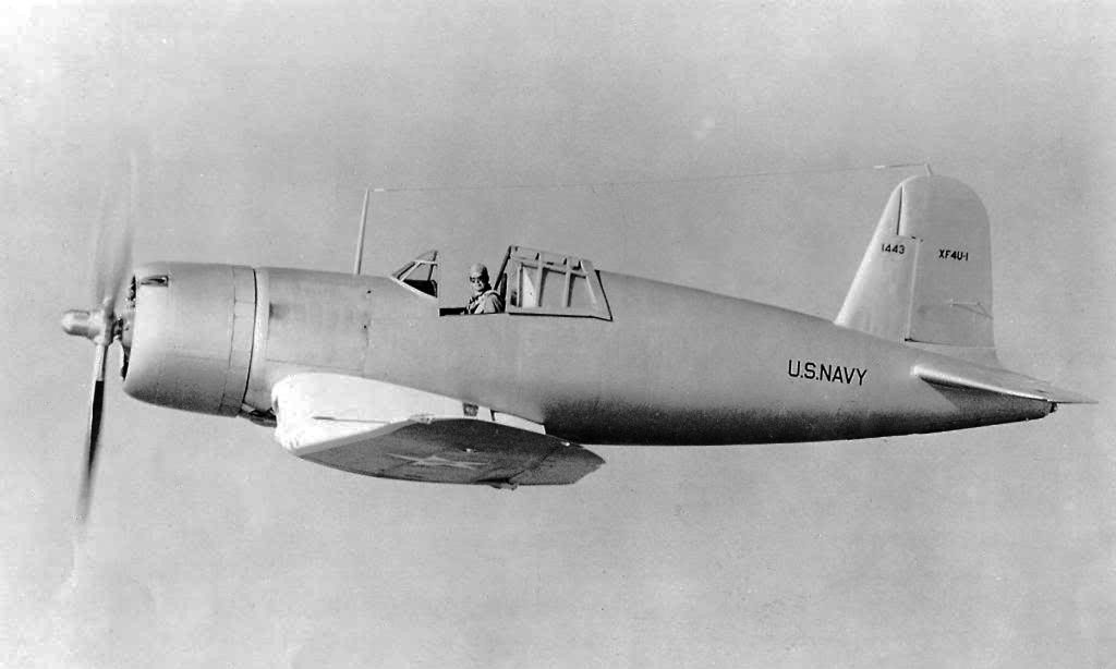 Corsair Slice on the 14th Fairway 12 XF4U 1 1443 USN