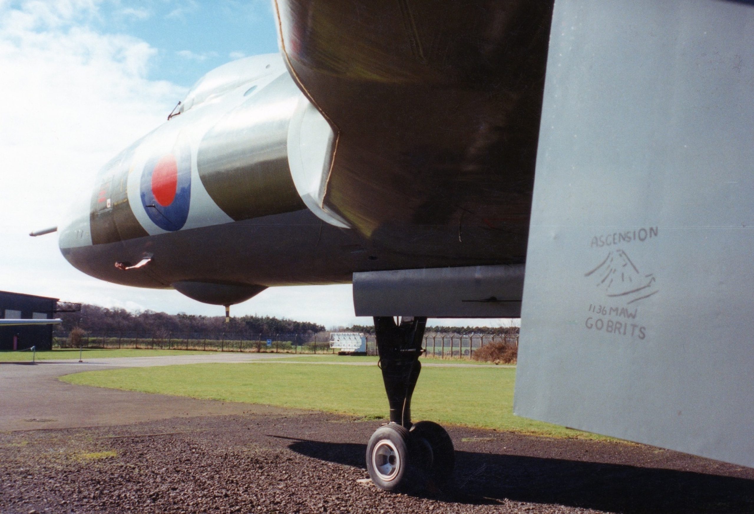 Avro Vulcan over the Falklands; XM597 and the Black Buck Raids 22 XM597 Door Art scaled