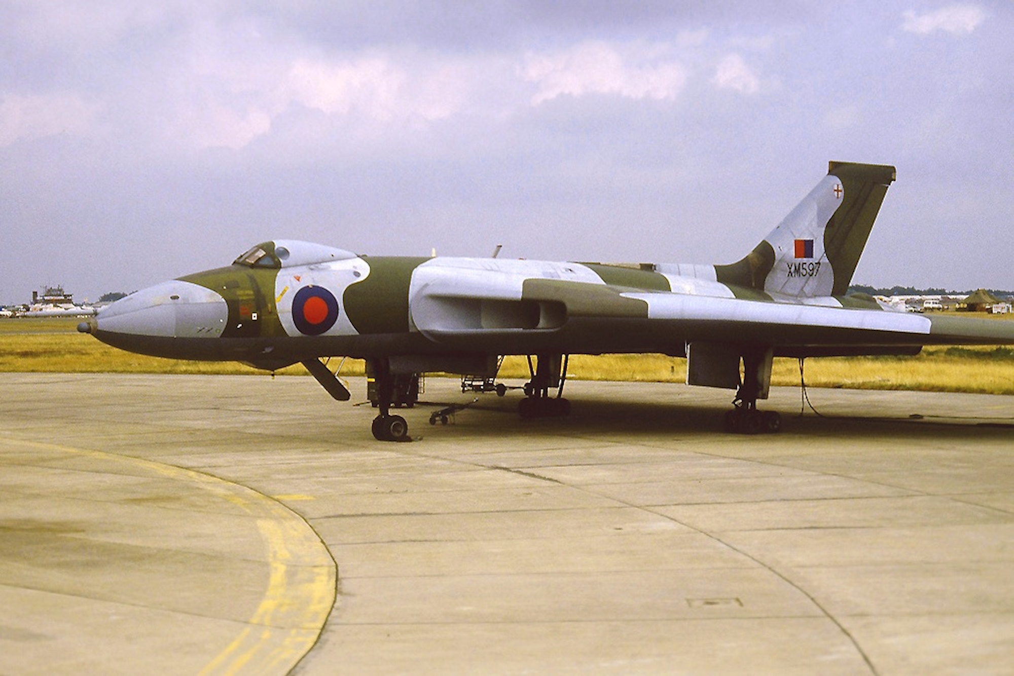Avro Vulcan over the Falklands; XM597 and the Black Buck Raids 20 XM597 Fairford