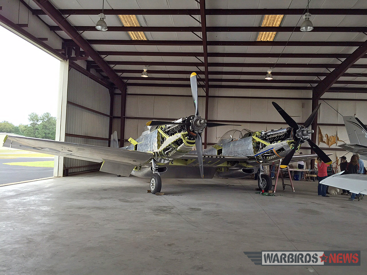 XP-82 Gains Her Outer Wings and Cranks Her Merlins! 11 Photo by Louisa Barendse