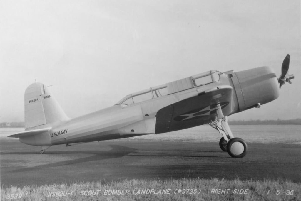 Today in Aviation History: First flight of the Vought SB2U Vindicator 12 XSB2U 1 1936