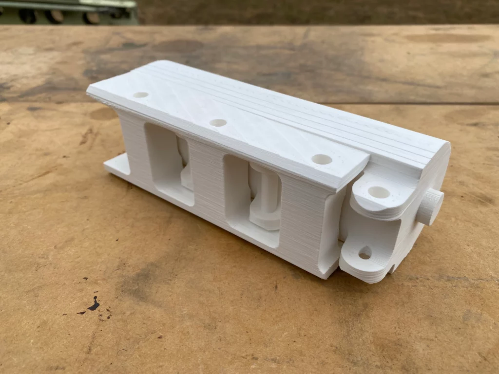 Preserving Jaguar XX764 19 XX764 3D printed rudder damper Neil Atterbury