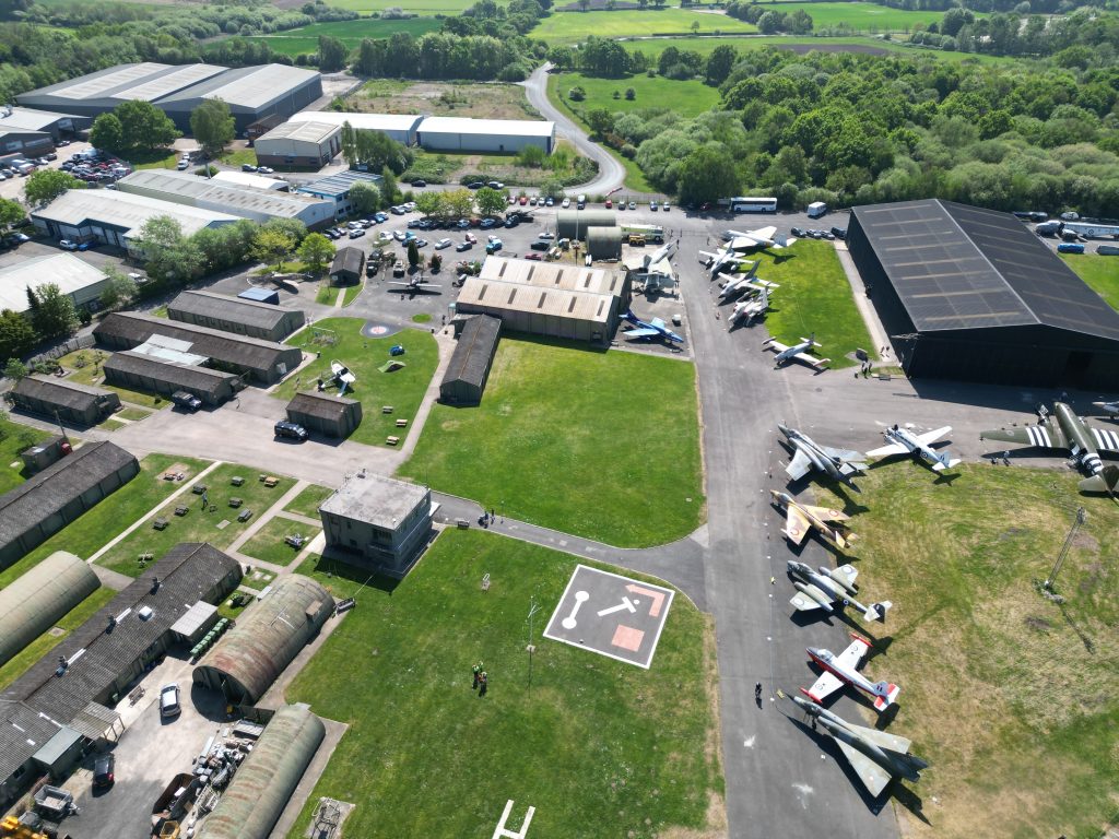 Yorkshire Air Museum Marks 40th Anniversary with Special Flying Display and Celebration 13 Yorkshire Air Museum Aerial view May 2025 01