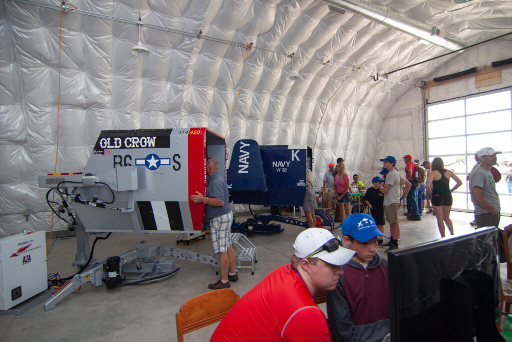 Expanded Youth and Family Activities at EAA AirVenture Oshkosh 2024 10 Youth Warbird Youth Ed simulators 18