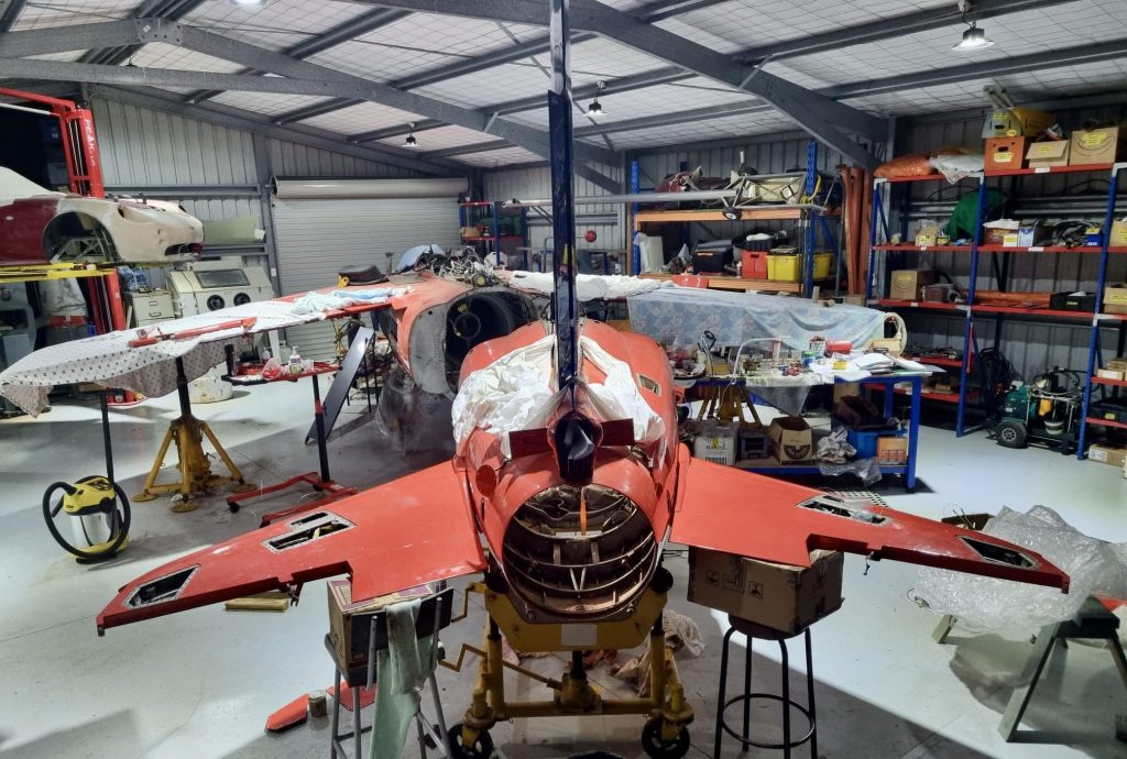 Matt's Gnat: A Red Arrows Jet Restoration Downunder 16 ZK RAJ 20240926 via Matt Wilcock