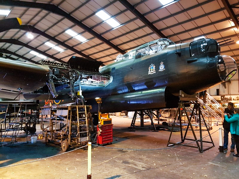 Lancaster NX611 'Just Jane' - November 2017 Restoration Update 17 a0bc48a9 4e04 45b6 ab59 c0187f9dca6b