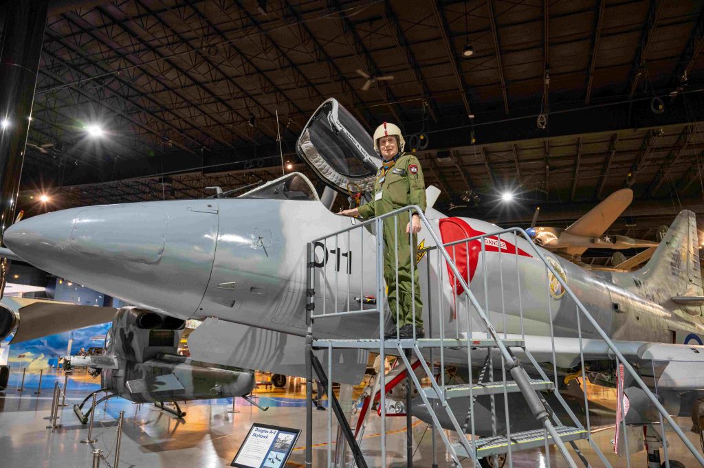 Open Cockpit Weekends Return to the Air Zoo This February 10 a4 douglas FIC open cockpits skyhawk 11 1