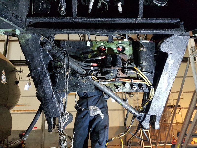 Lancaster NX611 'Just Jane' - November 2017 Restoration Update 16 a6111d6a c4d3 431d bd45 851862fbb267