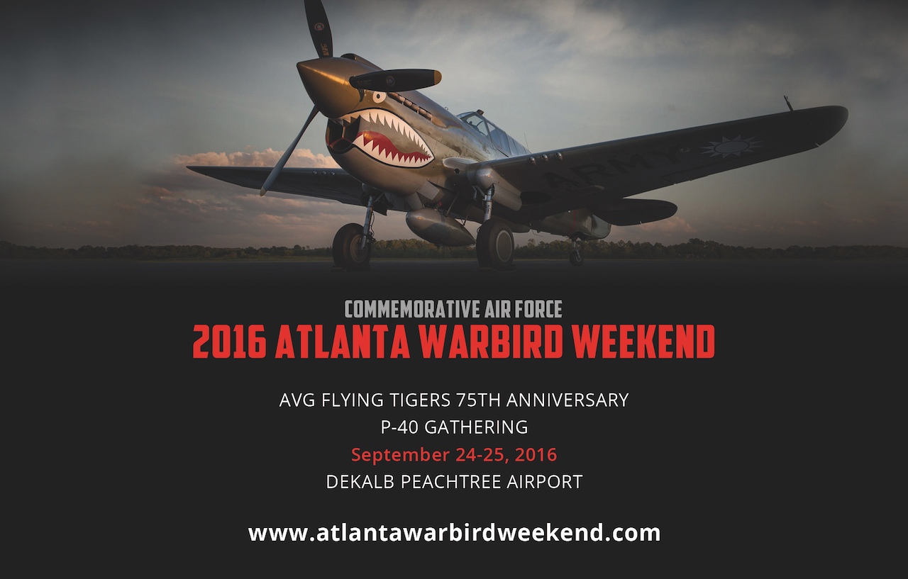 CAF Atlanta Warbird Weekend to Host AVG Flying Tigers 75th Anniversary 11 adv-atlantawarbirdweekend copy